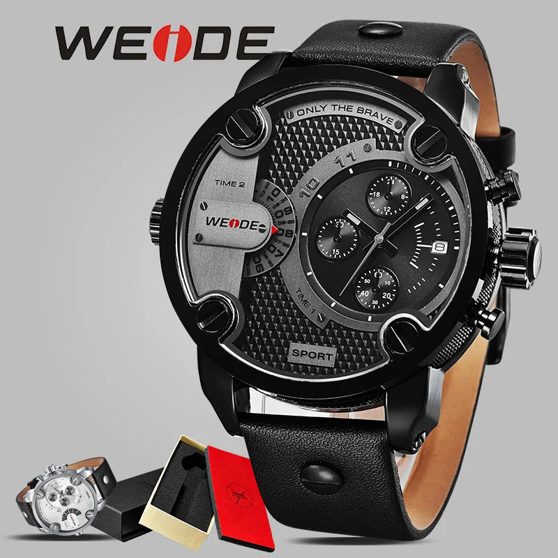WEIDE relogios masculino Business Watch For Men Leather Band Analog Alloy Quartz Wrist Watches Men Watch Clock montres
WEIDE relogios masculino Business Watch For Men Leather Band Analog Alloy Quartz Wrist Watches Men Watch Clock montres