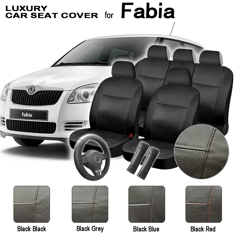 Fabia Luxury Universal Full Set Synthetic Leather Car Auto Interior Accessories Fantastic Car Seat Cover
Fabia Luxury Universal Full Set Synthetic Leather Car Auto Interior Accessories Fantastic Car Seat Cover