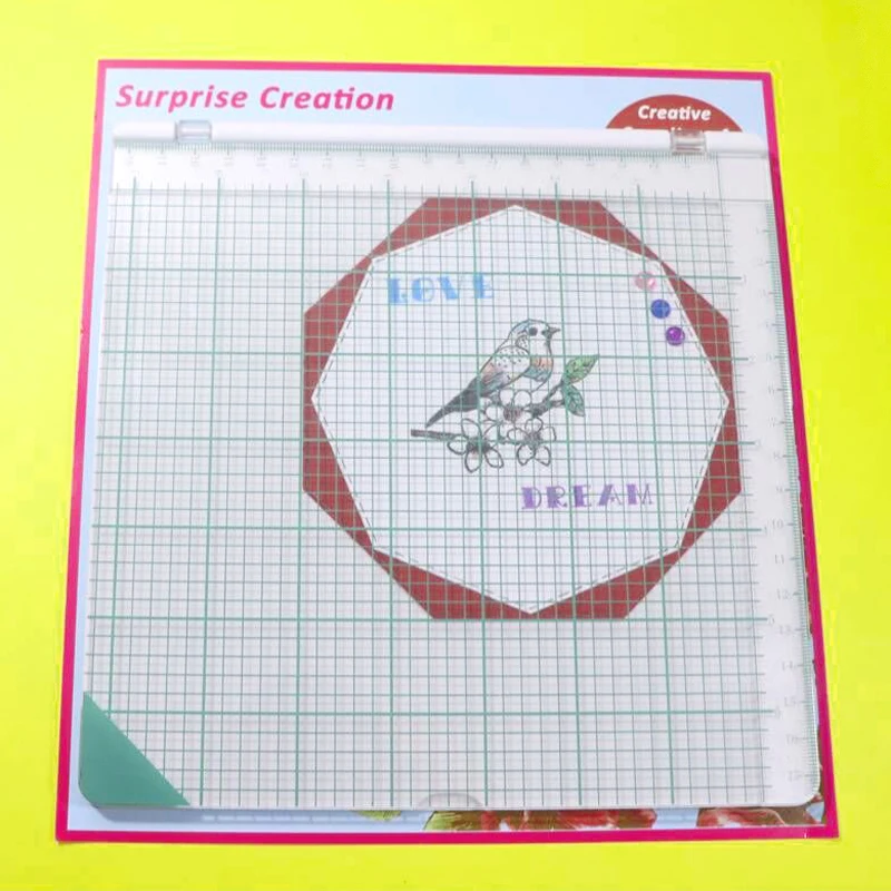 Big size Stamping Tool 20.3x20.3cm(8x8") - Perfect Positioning & Stamping for Clear Stamps
Big size Stamping Tool 20.3x20.3cm(8x8") - Perfect Positioning & Stamping for Clear Stamps