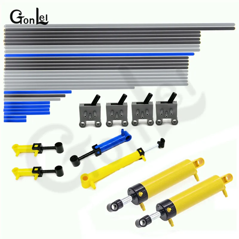 1 Set Pneumatic System Parts Set Building Blocks MOC Technic Parts Perfectly Compatible with 42043 for kids Boys DIY Toys
1 Set Pneumatic System Parts Set Building Blocks MOC Technic Parts Perfectly Compatible with 42043 for kids Boys DIY Toys