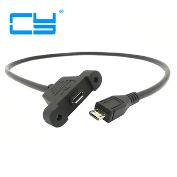50cm Printer Panel Mount Micro USB 2.0 B Female Socket To Micro USB 5 Pin Male Cable 30cm 50cm 100cm 150cm
50cm Printer Panel Mount Micro USB 2.0 B Female Socket To Micro USB 5 Pin Male Cable 30cm 50cm 100cm 150cm