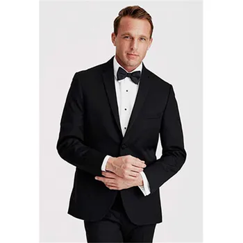 Black groom mens tuxedo wedding suits for men classic formal 2017 wool bleed high quality one button men's suit terno masculino
Black groom mens tuxedo wedding suits for men classic formal 2017 wool bleed high quality one button men's suit terno masculino