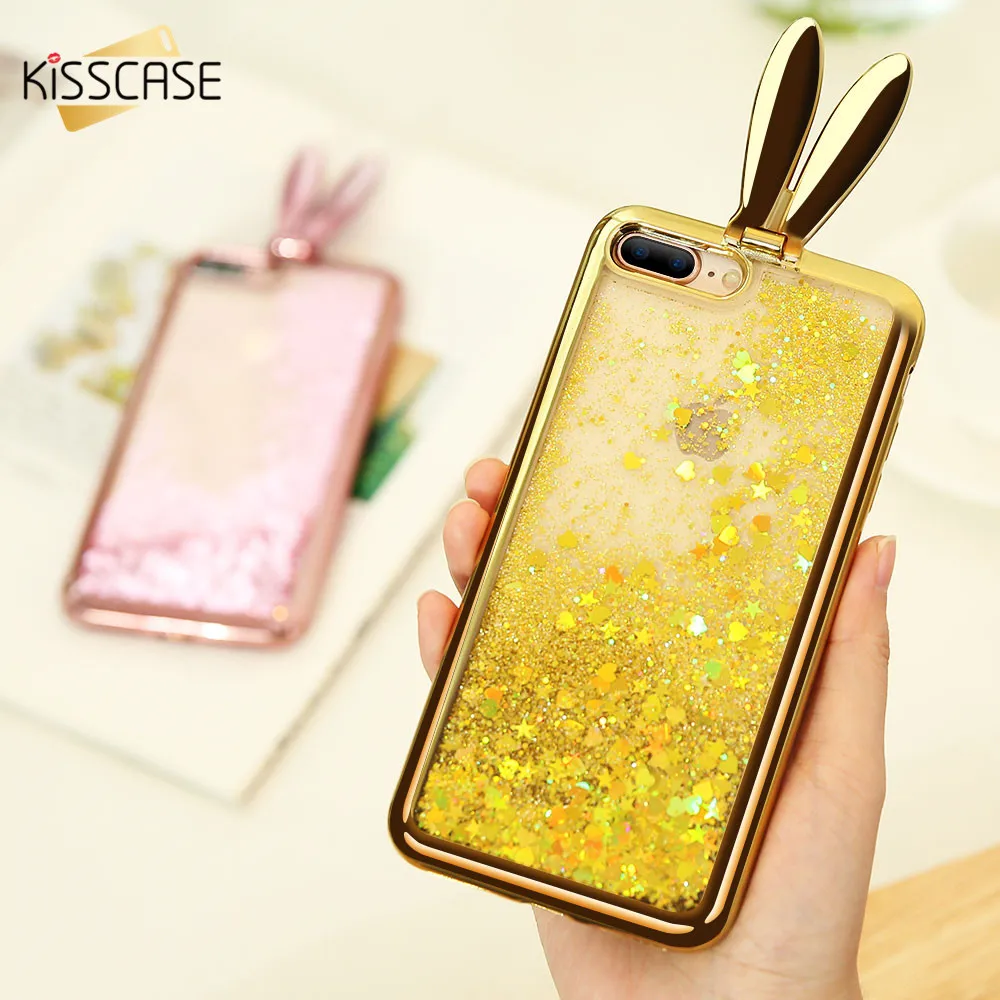 KISSCASE Liquid Quicksand Case For iPhone 6 6S Plus Cover Glitter Bling Stars Case For iPhone 7 X Cute Phone Stand Fundas Coque
KISSCASE Liquid Quicksand Case For iPhone 6 6S Plus Cover Glitter Bling Stars Case For iPhone 7 X Cute Phone Stand Fundas Coque