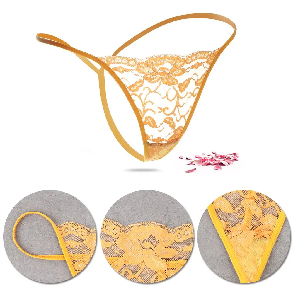 1PC Random Color Panties Women Sexy Briefs G-String Thong Low Waist Panties Sexy Lace Transparent T-back Lingerie Underwear
1PC Random Color Panties Women Sexy Briefs G-String Thong Low Waist Panties Sexy Lace Transparent T-back Lingerie Underwear