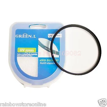

Green.L 77mm Ultra-Violet Haze UV Filter Lens Protector For 18-135 Can0n 15-85 for Nik0n 18-200 Lens Accessories camera