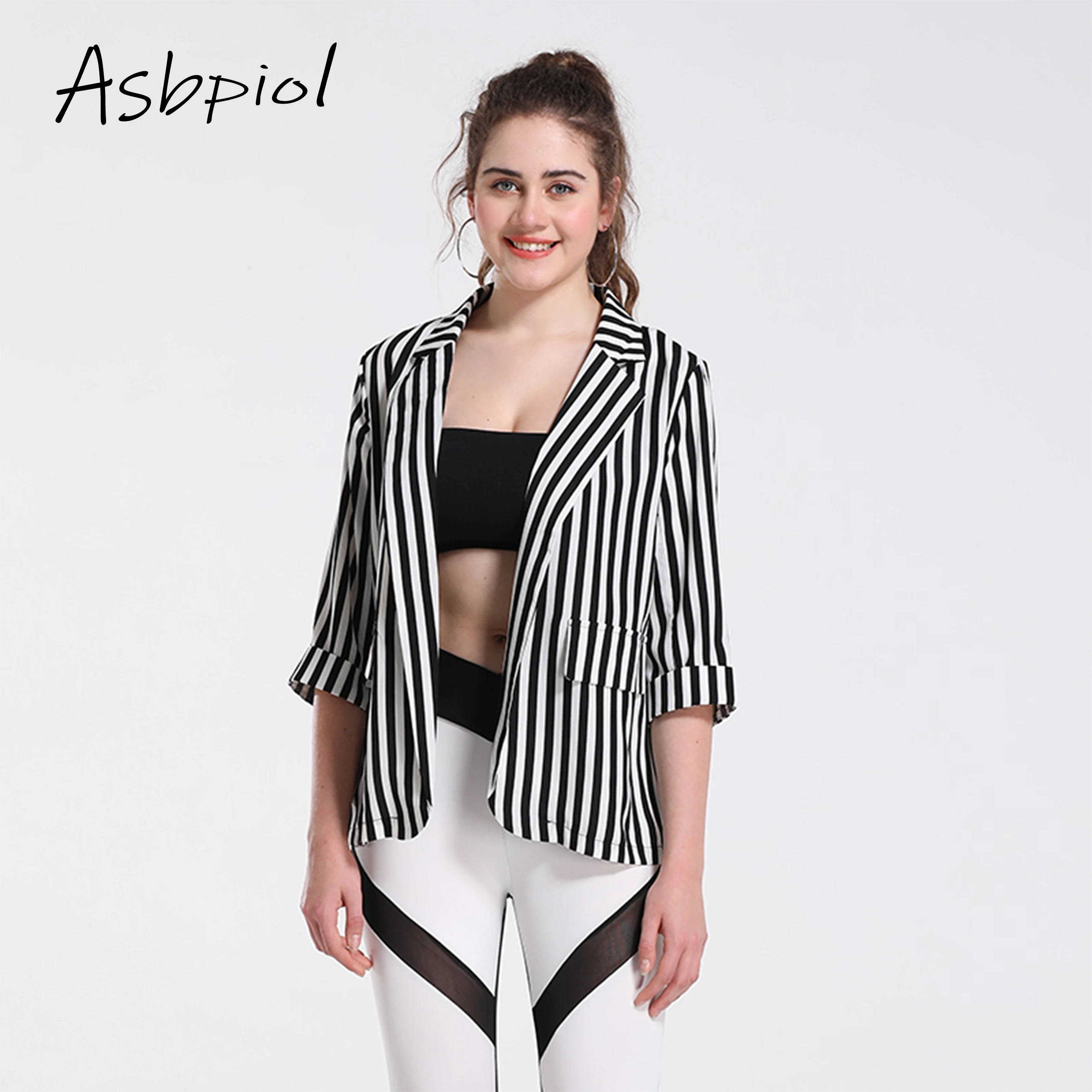 Zebra Pattern Ladies Suits Blazer Casual Long Jacket For Women Loose Fashion Striped Jacket 2019 Autumn New Arrivals Coat
Zebra Pattern Ladies Suits Blazer Casual Long Jacket For Women Loose Fashion Striped Jacket 2019 Autumn New Arrivals Coat