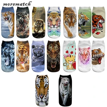 Morematch 1 Pair Men Ankle Sock Unisex 3d Tiger Pattern Cotton Socks 3D Printing Mighty Socks 16 Style Optional
Morematch 1 Pair Men Ankle Sock Unisex 3d Tiger Pattern Cotton Socks 3D Printing Mighty Socks 16 Style Optional