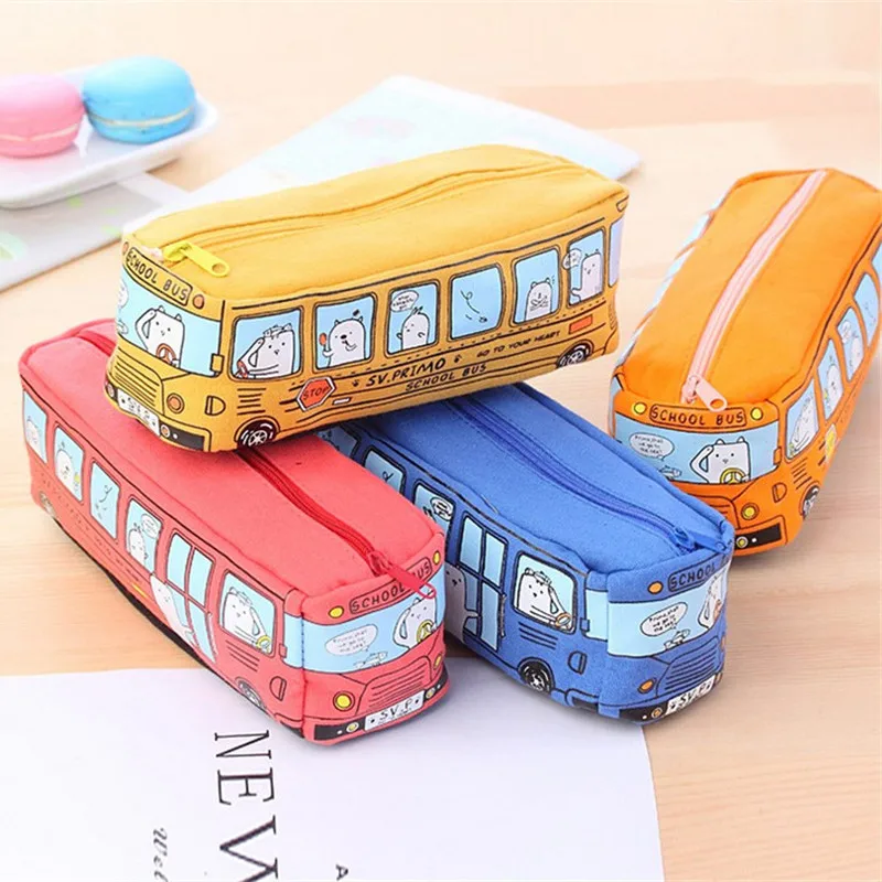 From New Animal School Bus Stationery Canvas Pencil Case Storage Organizer Pencil Bag Gift Office School Stationery Supplies
From New Animal School Bus Stationery Canvas Pencil Case Storage Organizer Pencil Bag Gift Office School Stationery Supplies