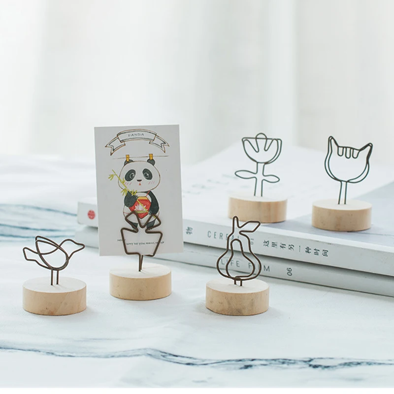 Wooden Iron Bird Cat Christmas tree Shape Memo Card Holder picture message Clip Creative Desktop decoration Tool
Wooden Iron Bird Cat Christmas tree Shape Memo Card Holder picture message Clip Creative Desktop decoration Tool