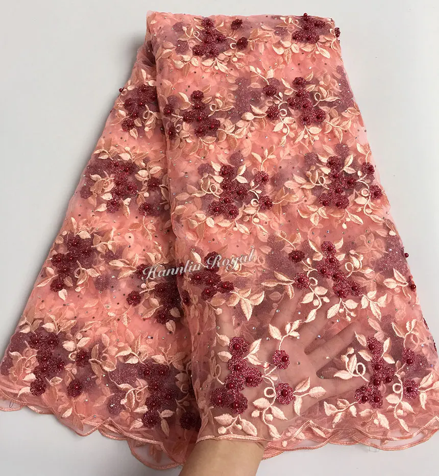 Without Sequins Skin Friendly African French Lace tulle Net Fabric with Stones Beads 5 Yards Wine Peach
Without Sequins Skin Friendly African French Lace tulle Net Fabric with Stones Beads 5 Yards Wine Peach