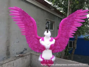 Adult's luxury cute rose red angel wings COS party stage show Displays shooting props beautiful gits fairy wings
Adult's luxury cute rose red angel wings COS party stage show Displays shooting props beautiful gits fairy wings