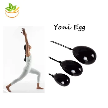 

3 pcs/1 lot Black Jade Eggs Women Pelvic Floor Muscle Kegel Exercise Vaginal Tightening Exercise Yoni Egg Ben Wa Ball