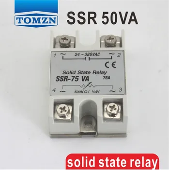 50VA SSR input 470Ko/2W load 24-380V Voltage regulater Single-phase Solid state regaly
50VA SSR input 470Ko/2W load 24-380V Voltage regulater Single-phase Solid state regaly