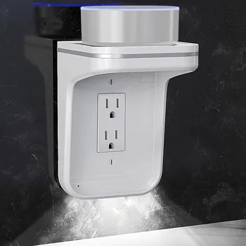Wall Outlet Shelf Power Charging Shelf LED Outlet Cover Storage for Google Home for Amazon Echo Dot 19Mar20
Wall Outlet Shelf Power Charging Shelf LED Outlet Cover Storage for Google Home for Amazon Echo Dot 19Mar20