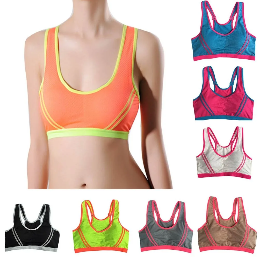Women's Gym Fitness Yoga Shirts Stretch Seamless Sports Bra Push Up Brassiere Workout Running Sport Yoga T-Shirt Breathable New
Women's Gym Fitness Yoga Shirts Stretch Seamless Sports Bra Push Up Brassiere Workout Running Sport Yoga T-Shirt Breathable New