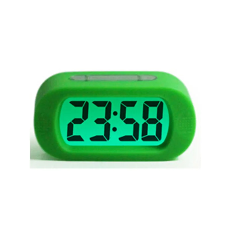 Digital Eletronic Silicon Big Display Alarm Desk Clocks Snooze, Backlight Function LED Table Clocks Alarm Nightlight Clock
Digital Eletronic Silicon Big Display Alarm Desk Clocks Snooze, Backlight Function LED Table Clocks Alarm Nightlight Clock