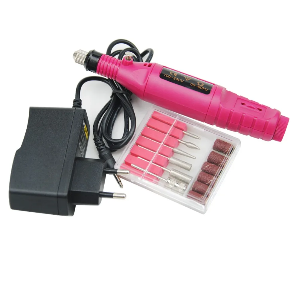 free shipping Pen Shape Electric Nail Drill Machine Art Salon Manicure File Polish Tool+6 Bits
free shipping Pen Shape Electric Nail Drill Machine Art Salon Manicure File Polish Tool+6 Bits