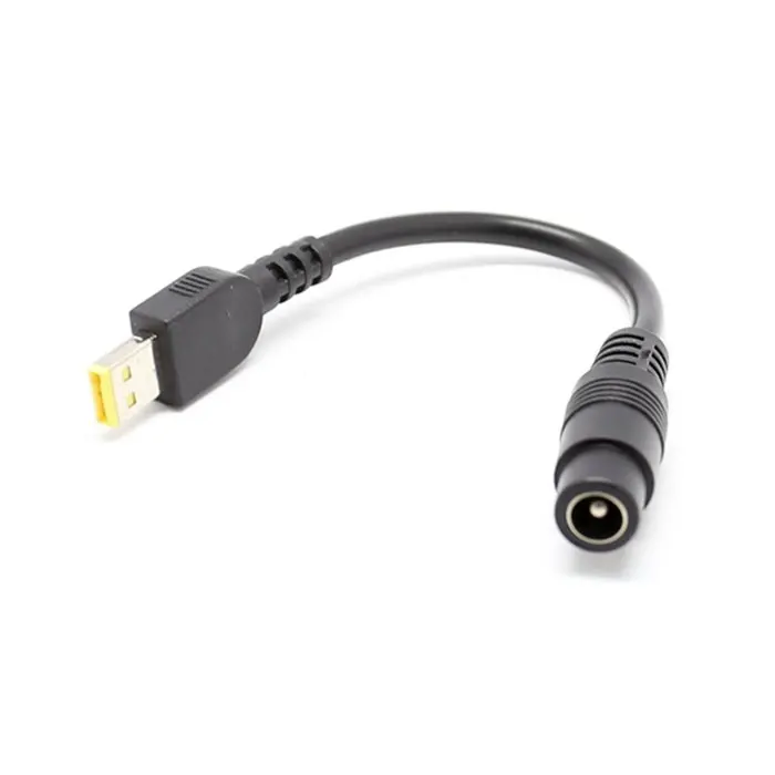 DC Jack 5 5*2 мм к Мини прямоугольному кабелю преобразователя питания 7 5*3 20 см для