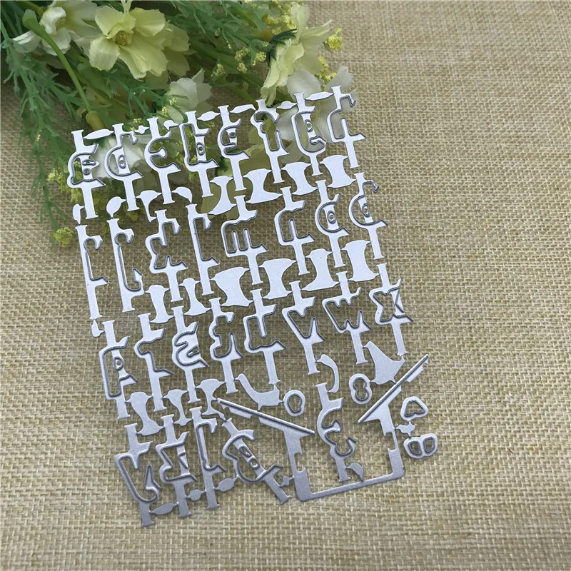 Alphabet letter Metal Cutting Dies Stencil for DIY Scrapbooking Photo Album Embossing Paper Cards Crafts Die cuts
Alphabet letter Metal Cutting Dies Stencil for DIY Scrapbooking Photo Album Embossing Paper Cards Crafts Die cuts