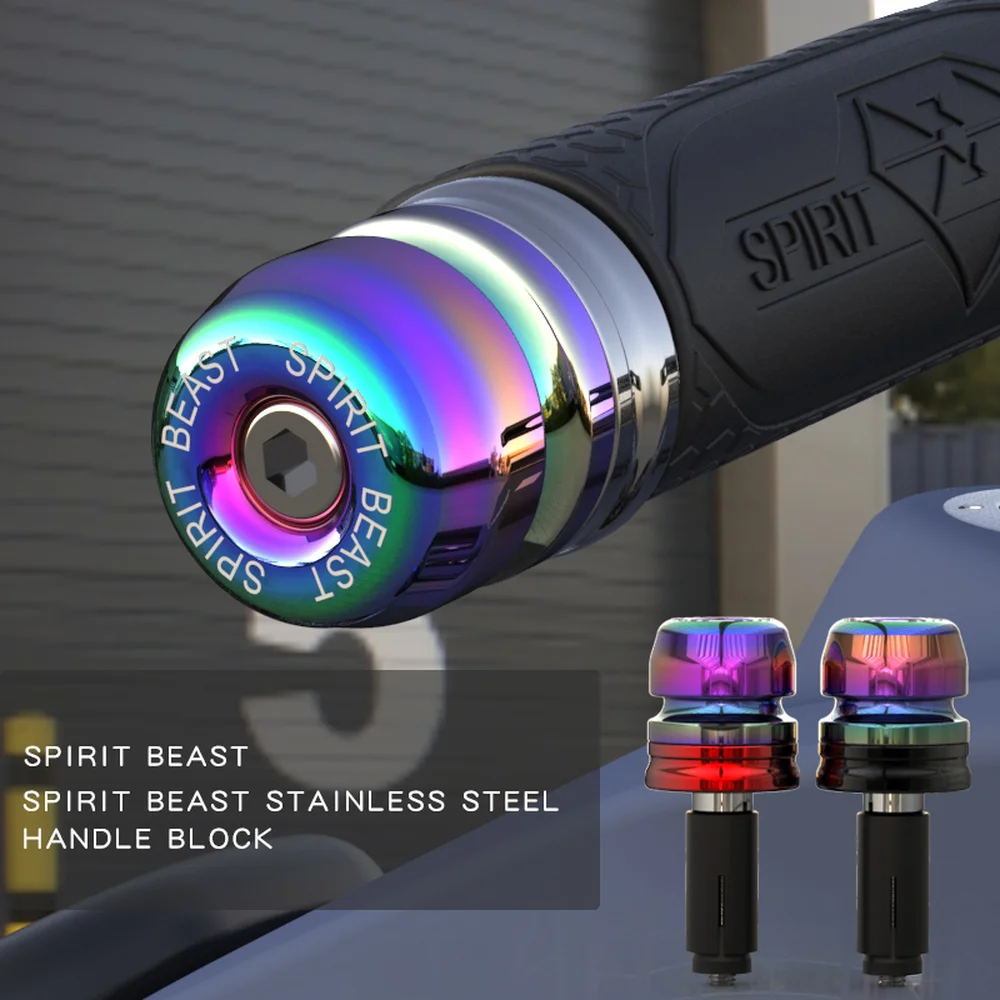 SPIRIT BEAST Motorcycle Modified Handlebar Ends Cap Grip Bar End Silder Universal Handle Bike Plug Steel Motor Balance Block ATV
SPIRIT BEAST Motorcycle Modified Handlebar Ends Cap Grip Bar End Silder Universal Handle Bike Plug Steel Motor Balance Block ATV