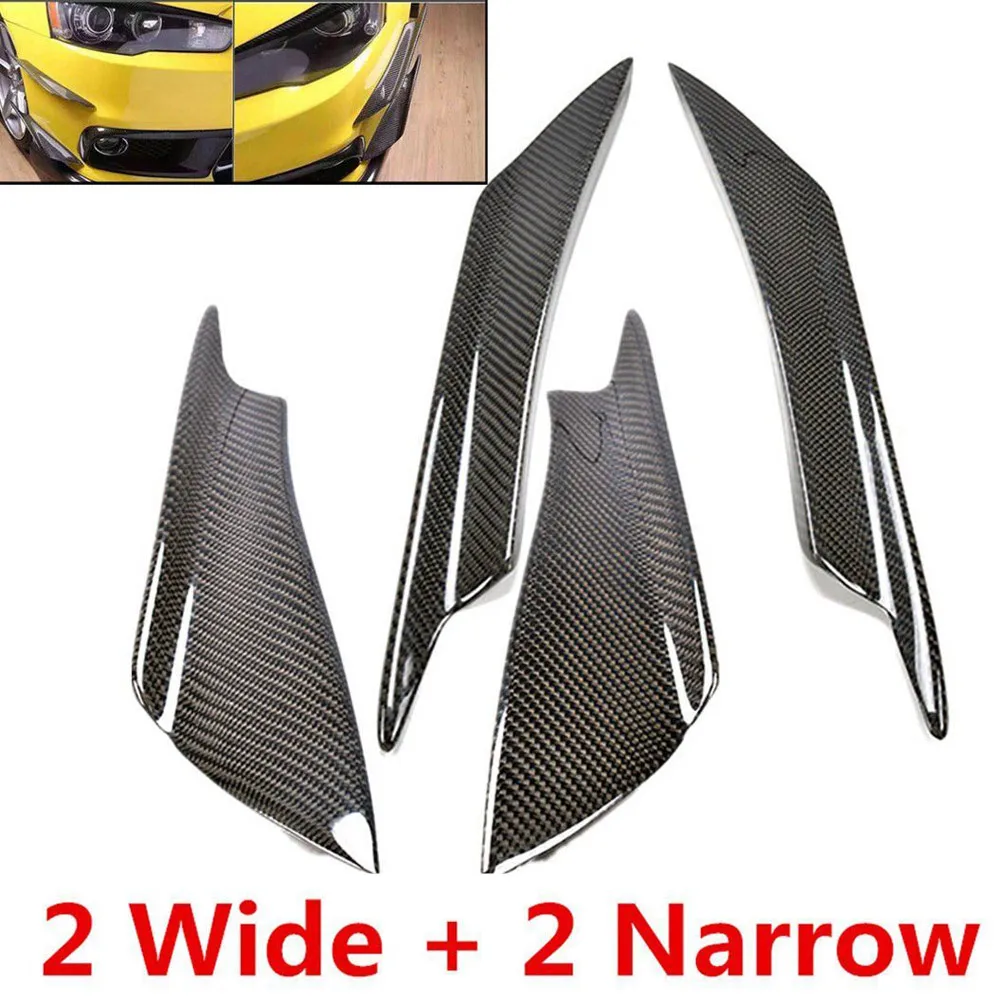 Do Promotion! 4pcs Carbon Fiber Car Front Bumper Splitter Universal Fins Body Spoiler Canards
Do Promotion! 4pcs Carbon Fiber Car Front Bumper Splitter Universal Fins Body Spoiler Canards