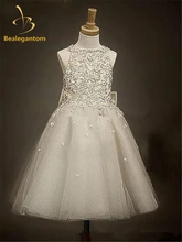 2019 Hot New Kids Flower Girl Dresses A-Line Bow Ankle-length Tulle Appliques Baby Girls Pageant Gown Vestido De Daminha QA577
2019 Hot New Kids Flower Girl Dresses A-Line Bow Ankle-length Tulle Appliques Baby Girls Pageant Gown Vestido De Daminha QA577