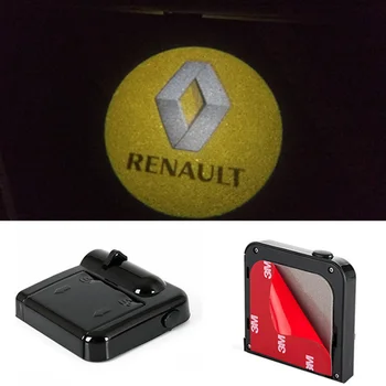 2X For Renault Euro Clio Duster Fluence Kangoo Express Koleos Laguna Logan Megane Safrane Sandero LED Door Logo Projector Light 
2X For Renault Euro Clio Duster Fluence Kangoo Express Koleos Laguna Logan Megane Safrane Sandero LED Door Logo Projector Light