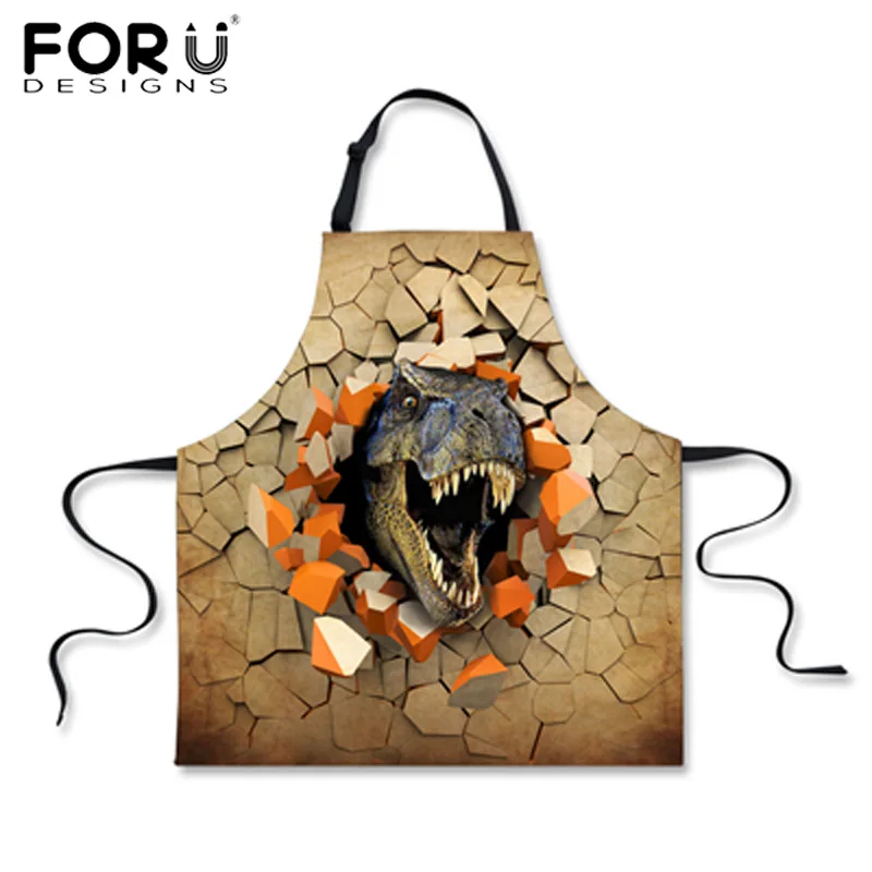Fashion Kitchen Funny Man Apron Cooking Aprons for Men BBQ Kitchen Apron 3D Animal Dinosaur Patterns Cotton Apron For Men
Fashion Kitchen Funny Man Apron Cooking Aprons for Men BBQ Kitchen Apron 3D Animal Dinosaur Patterns Cotton Apron For Men