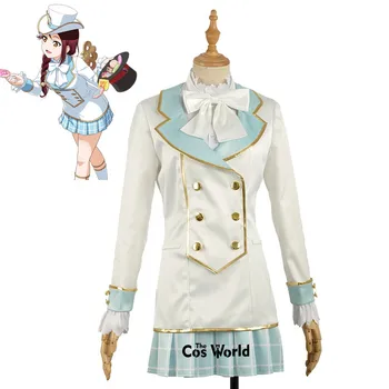 Love Live Sunshine Aqours Alice Sakurauchi Riko Coat Shirt Dress Uniform Outfit Anime Cosplay Costumes
Love Live Sunshine Aqours Alice Sakurauchi Riko Coat Shirt Dress Uniform Outfit Anime Cosplay Costumes