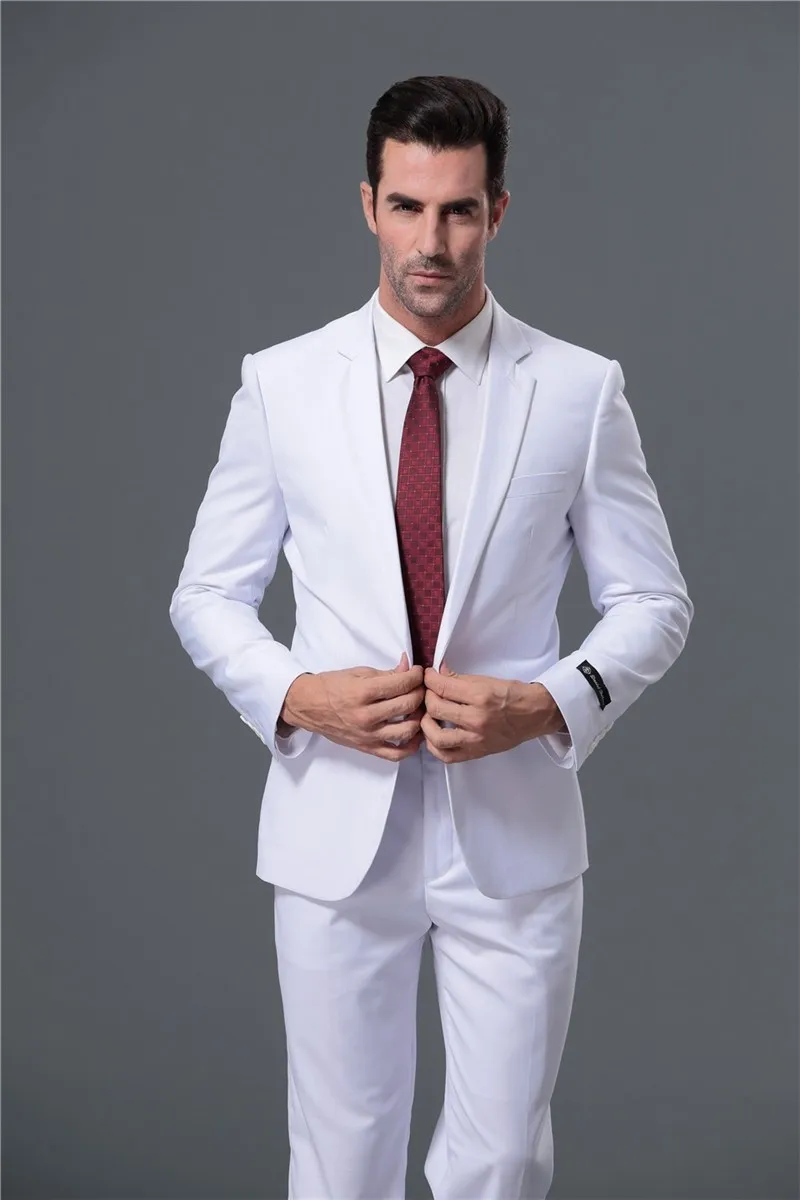Customize Men Suits Fashionable Fit Business Suits Red/White/Blue Tuxedo Wedding Suits ( jacket+Pants+tie)
Customize Men Suits Fashionable Fit Business Suits Red/White/Blue Tuxedo Wedding Suits ( jacket+Pants+tie)