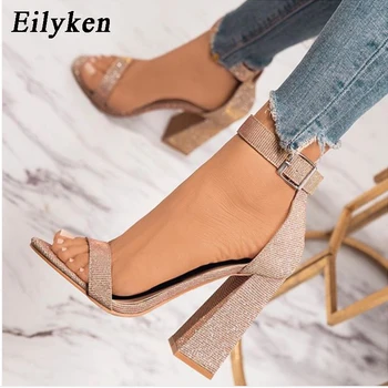 Eilyken 2020 New Summer Sexy Open-toed High Heels Women Sandals Heels Ankle Buckle Strap Fashion Casual Ladies Shoes
Eilyken 2020 New Summer Sexy Open-toed High Heels Women Sandals Heels Ankle Buckle Strap Fashion Casual Ladies Shoes