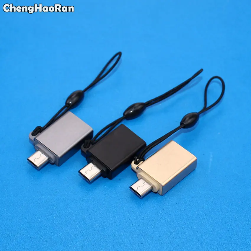 ChengHaoRan Portable Useful Micro USB Male to USB 2.0 Female Adapter OTG Converter For Android Tablet Phone
ChengHaoRan Portable Useful Micro USB Male to USB 2.0 Female Adapter OTG Converter For Android Tablet Phone