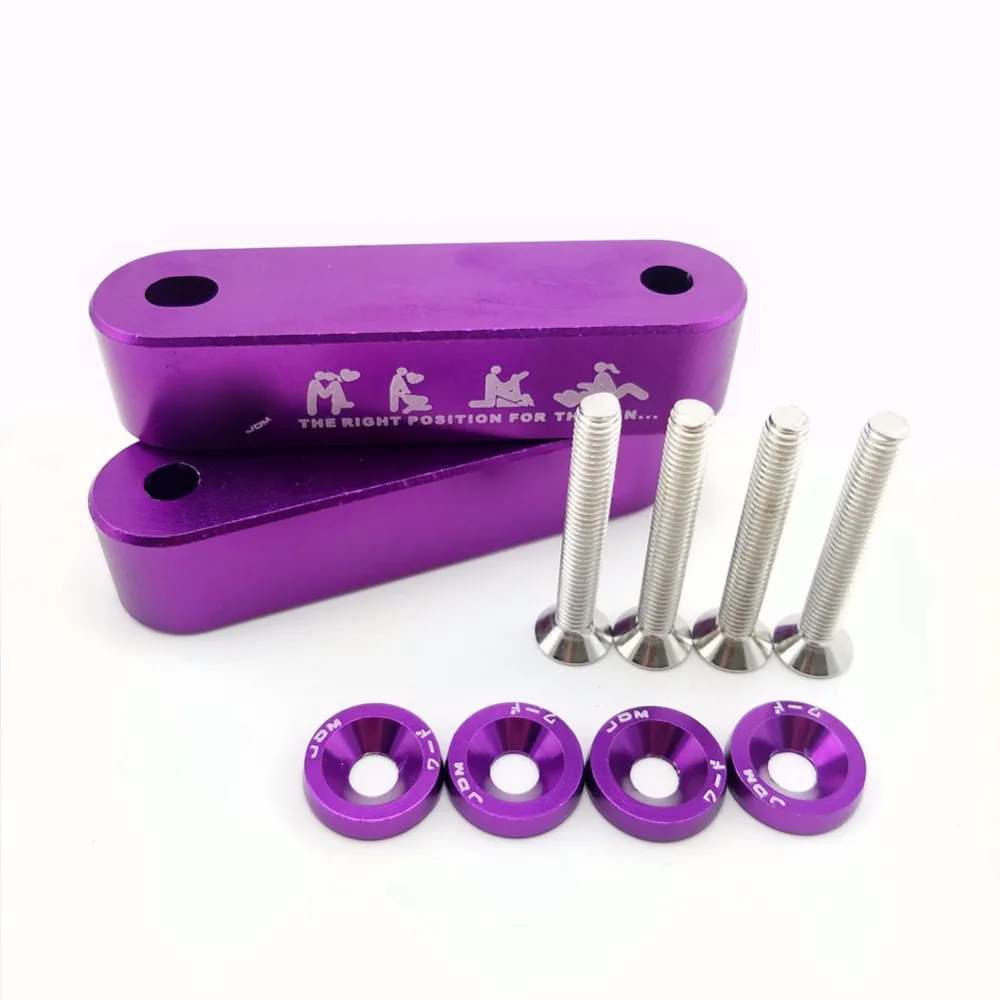 Free Shipping Billet Aluminum Racing Hood Vent Spacer Risers with 4pcs fender washers For Honda Civic EG/EK
Free Shipping Billet Aluminum Racing Hood Vent Spacer Risers with 4pcs fender washers For Honda Civic EG/EK