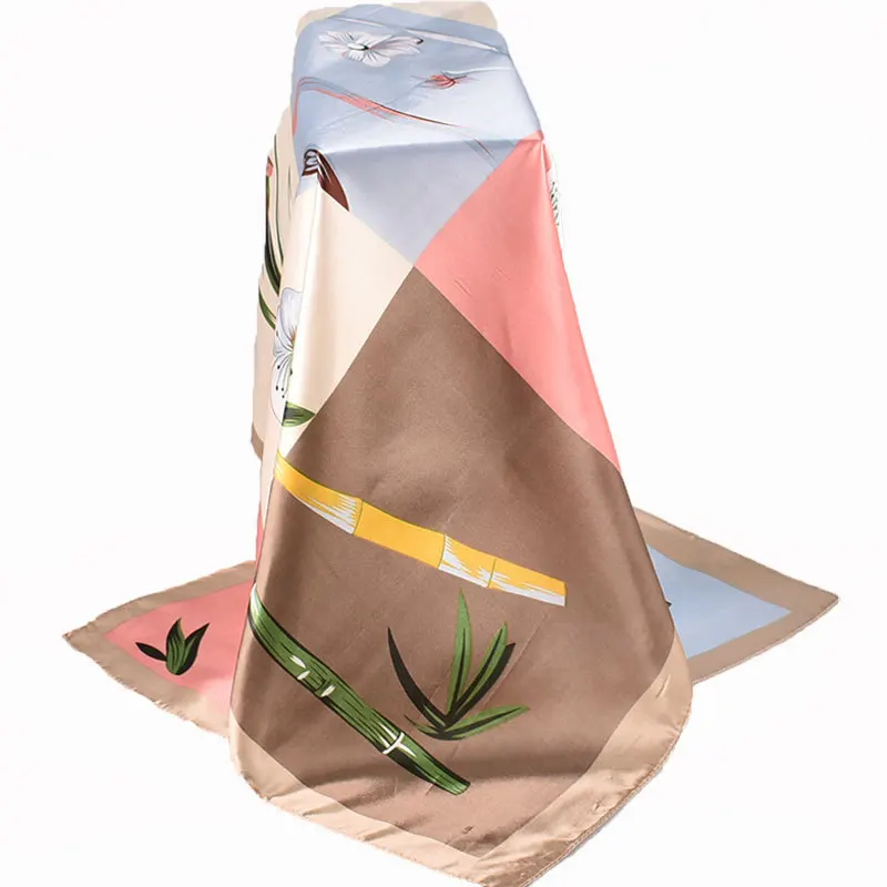 2019 Spring summer Scarves Women Shawl Ladies Elegant Wrap chain silk Scarf Soft sunscreen Bandana chiffon prints pareo foulard
2019 Spring summer Scarves Women Shawl Ladies Elegant Wrap chain silk Scarf Soft sunscreen Bandana chiffon prints pareo foulard