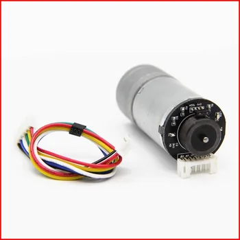 2PCS 12V motor 25GA370 DC gear motor with encoder for balance toy car high power high torque DC motor high quality
2PCS 12V motor 25GA370 DC gear motor with encoder for balance toy car high power high torque DC motor high quality