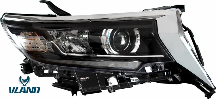 2019 New Design VLAND Car Accessories Factory For Land Cruiser LED head Lamp for Prado Head light 2017 2018 2019 With DRL+Signal
2019 New Design VLAND Car Accessories Factory For Land Cruiser LED head Lamp for Prado Head light 2017 2018 2019 With DRL+Signal