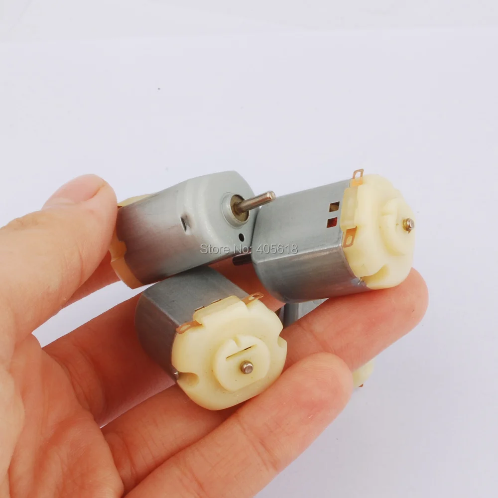 10PCS New top MABUCHI standard 130 motor Brush needle Micro DC motor, DC3V-6V toy motor 
10PCS New top MABUCHI standard 130 motor Brush needle Micro DC motor, DC3V-6V toy motor