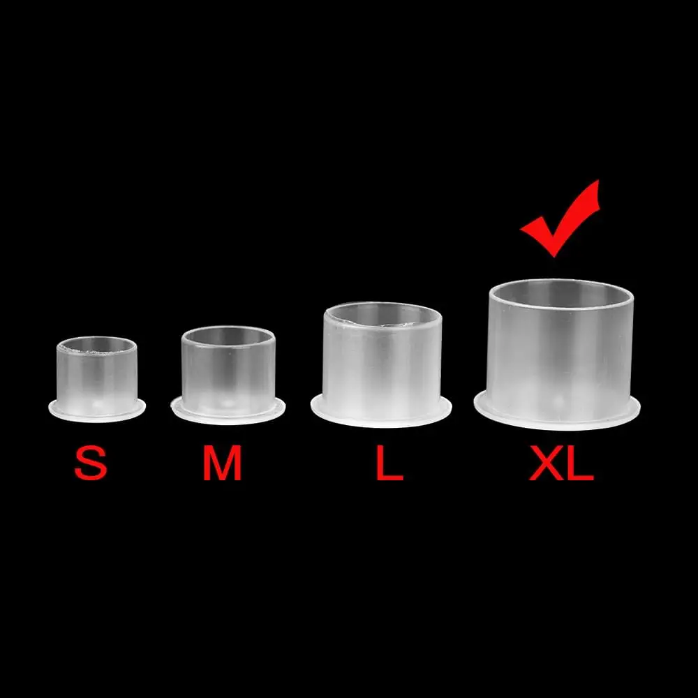 ATOMUS 10pcs Disposable Tattoo Ink Cups Caps 23mm XL Permanent Makeup Pigment Cups Caps For Tattoo Supplies
ATOMUS 10pcs Disposable Tattoo Ink Cups Caps 23mm XL Permanent Makeup Pigment Cups Caps For Tattoo Supplies