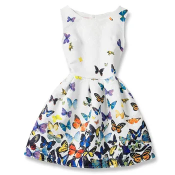 New Girl Dress Summer BABY Dresses for Girls of 6-12 Years Sleeveless Printed Butterfly Fashion Dress for Party Gilr Birthday
New Girl Dress Summer BABY Dresses for Girls of 6-12 Years Sleeveless Printed Butterfly Fashion Dress for Party Gilr Birthday