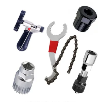 Mountain Bike Repair Tool Kits Bicycle Chain Cutter/Chain Remover/Bracket Remover/Freewheel Remover/Crank Puller Remover
Mountain Bike Repair Tool Kits Bicycle Chain Cutter/Chain Remover/Bracket Remover/Freewheel Remover/Crank Puller Remover