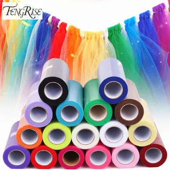 FENGRISE 15cm 25 Yard Organza Fabric Roll DIY Artificial Flowers Wedding Car Birthday Decoration Tulle Rolls Pom Poms Party Gift
FENGRISE 15cm 25 Yard Organza Fabric Roll DIY Artificial Flowers Wedding Car Birthday Decoration Tulle Rolls Pom Poms Party Gift