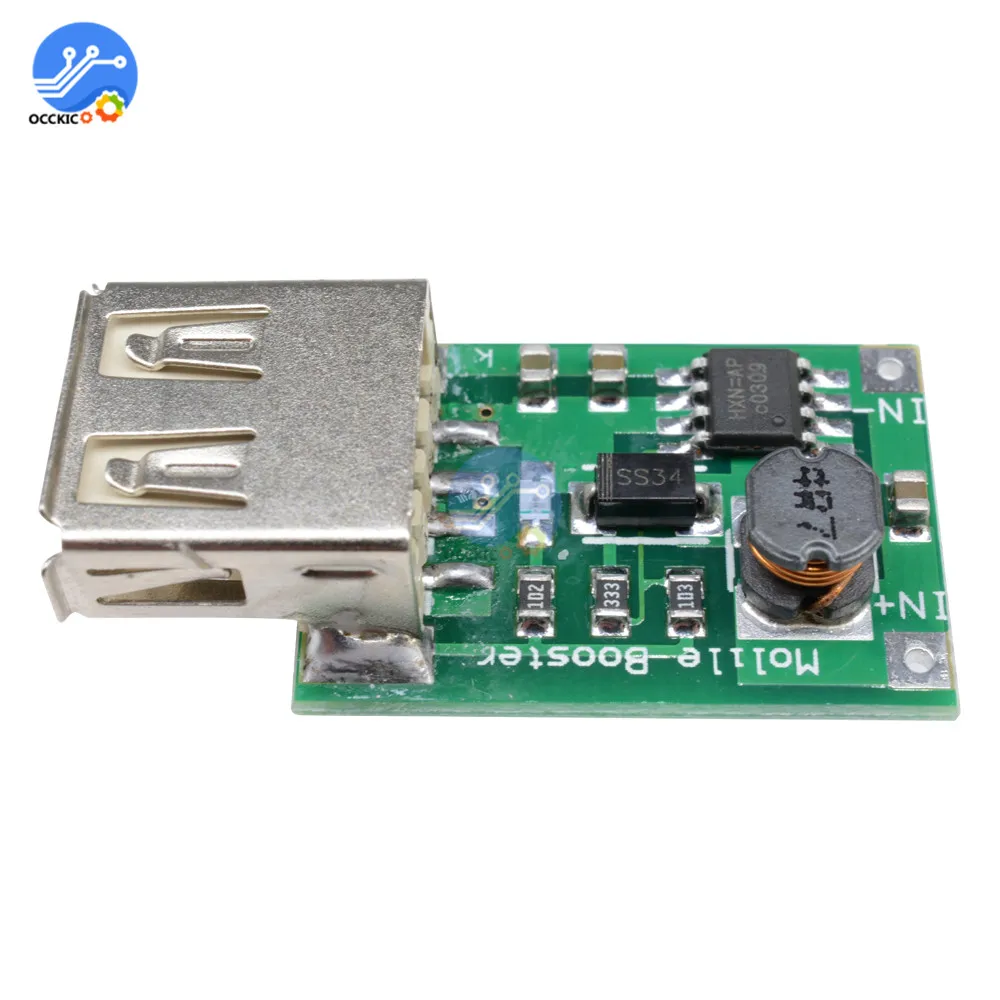 USB Lithium Battery Charger Board DC-DC 2-5V to 5V 1200MA Step-Up Boost Power Supply Module Lithium Battery Charger Balancer
USB Lithium Battery Charger Board DC-DC 2-5V to 5V 1200MA Step-Up Boost Power Supply Module Lithium Battery Charger Balancer