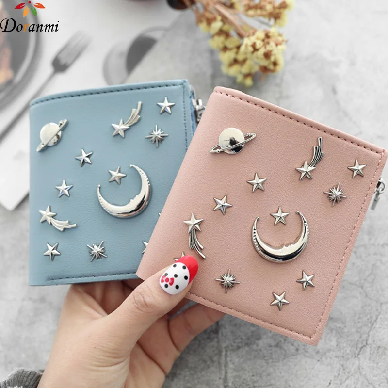 DORANMI Star Short Wallets For Women 2018 Folding Money Bag Purse Female Card Holding Moon Wallet PJ037
DORANMI Star Short Wallets For Women 2018 Folding Money Bag Purse Female Card Holding Moon Wallet PJ037