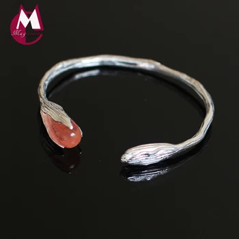 100% 925 Sterling Silver Bracelets Bangles For Women Strawberry Crystal Vintage Magnolia Flower Gemstone Fine Jewelry SB11
100% 925 Sterling Silver Bracelets Bangles For Women Strawberry Crystal Vintage Magnolia Flower Gemstone Fine Jewelry SB11