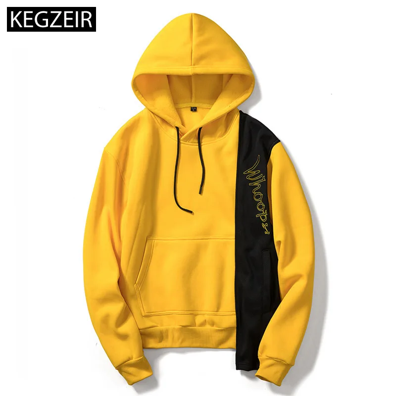 KEGZEIR Fashions Hip Hop Hoodie Casual Patchwork Sweatshirt Man Drawstring Winter Hoodie Poleron Hombre Men Clothes 2019
KEGZEIR Fashions Hip Hop Hoodie Casual Patchwork Sweatshirt Man Drawstring Winter Hoodie Poleron Hombre Men Clothes 2019
