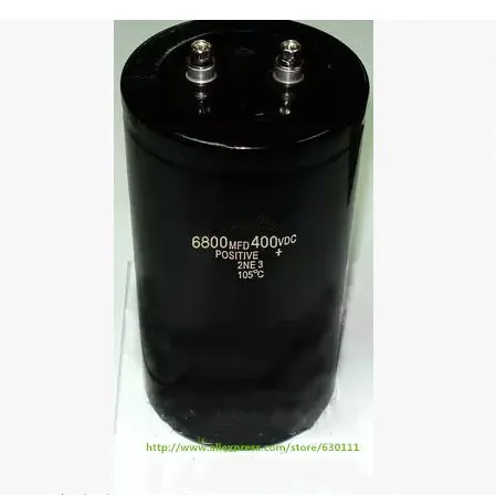 Free Shipping 400V 6800uf 6800uf 400v Electrolytic Capacitor Radial 75mmx145mm
Free Shipping 400V 6800uf 6800uf 400v Electrolytic Capacitor Radial 75mmx145mm