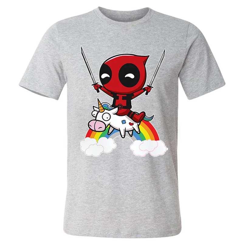 2019 Summer Cute Deadpool T Shirt Marvel Avengers T-Shirt Short Sleeve Tee Men Cotten Top Streetwear T-Shirts Men
2019 Summer Cute Deadpool T Shirt Marvel Avengers T-Shirt Short Sleeve Tee Men Cotten Top Streetwear T-Shirts Men