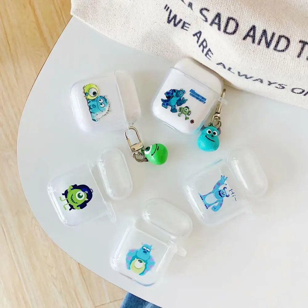Mike stitch Cute Cartoon Headphone Cases With Keychain For Apple Airpods 1 2 Silicone Earphone Cover Fundas
Mike stitch Cute Cartoon Headphone Cases With Keychain For Apple Airpods 1 2 Silicone Earphone Cover Fundas