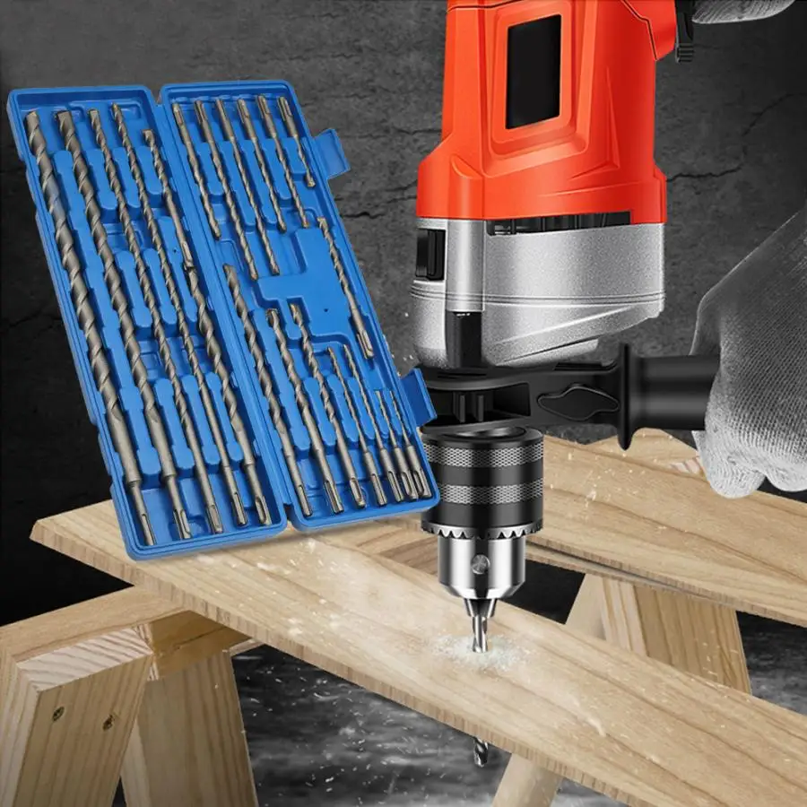20pcs Countersink Drill Bits 1 Box Rotary Electric Hammer Drill Bit Set Grooving Tools Concrete Drilling Bit Drill Bits for
20pcs Countersink Drill Bits 1 Box Rotary Electric Hammer Drill Bit Set Grooving Tools Concrete Drilling Bit Drill Bits for