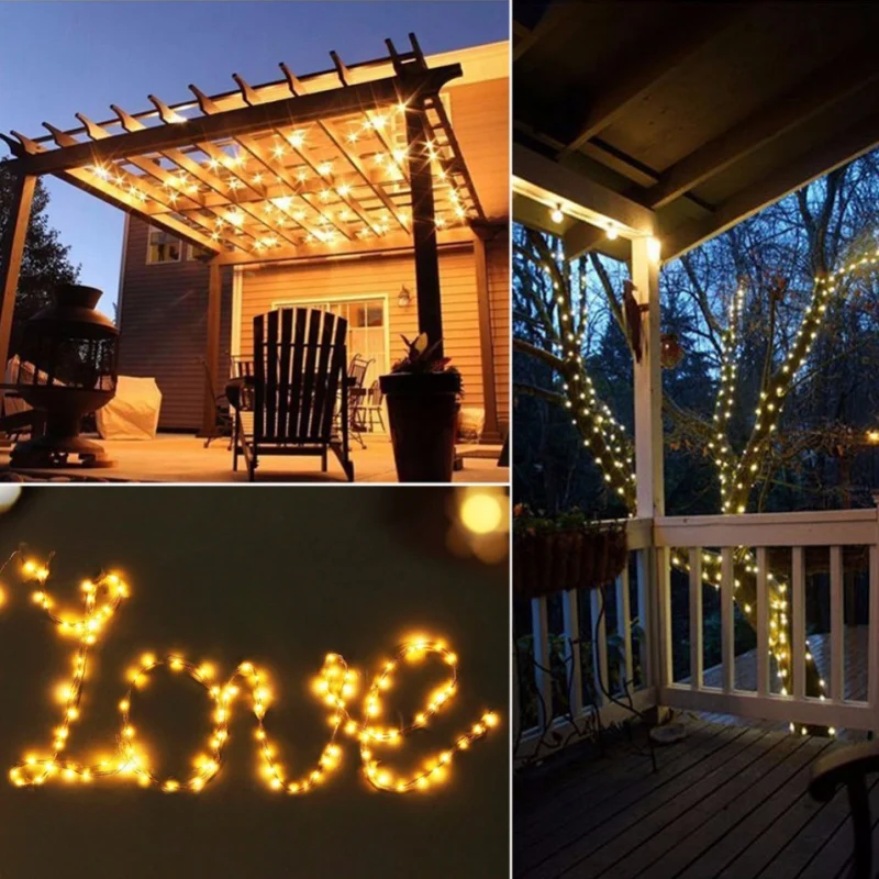 Fairy String Lights Battery Operated Waterproof 20M 200 LED String Lights Copper Wire Holiday Lights Christmas Party Decor
Fairy String Lights Battery Operated Waterproof 20M 200 LED String Lights Copper Wire Holiday Lights Christmas Party Decor